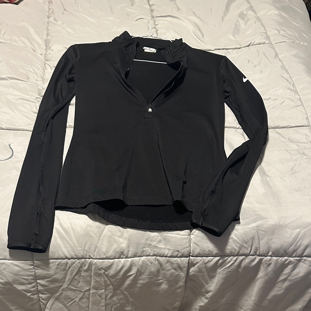 Nike Black Women's Button Down Shirt
